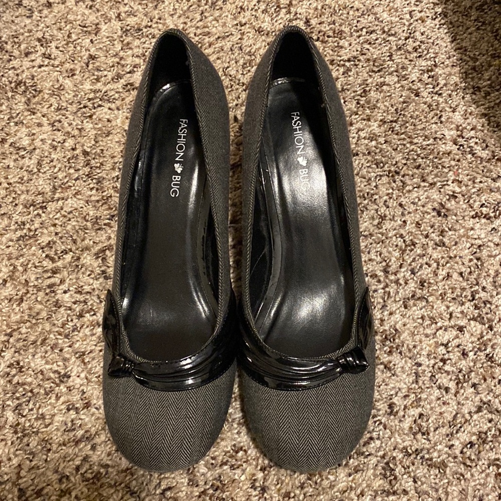 Black Casual Heels